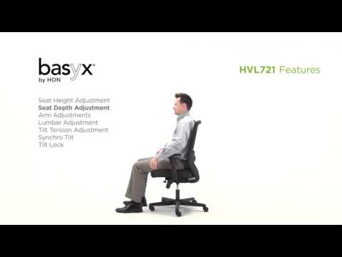 HVL721 basyx by HON Chair Functionality