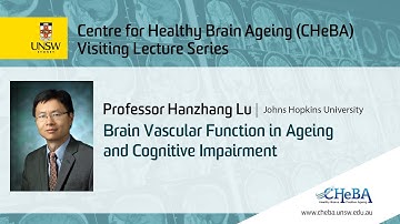 Brain Vascular Function in Ageing and Cognitive Impairment - Professor Hanzhang Lu - 9 Nov 2020