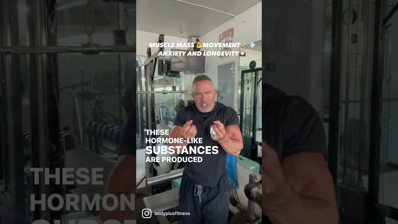 MUSCLE MASS 💪MOVEMENT 🏃💨 ANXIETY AND LONGEVITY🕰️