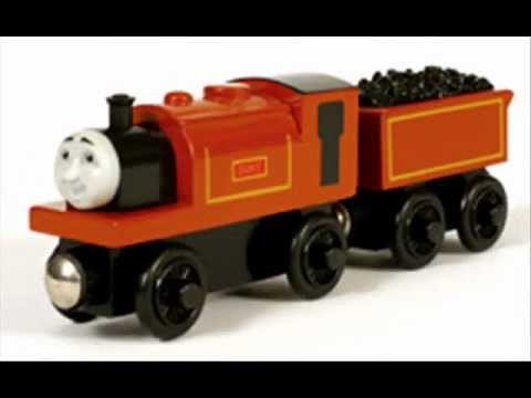 wooden railway engines