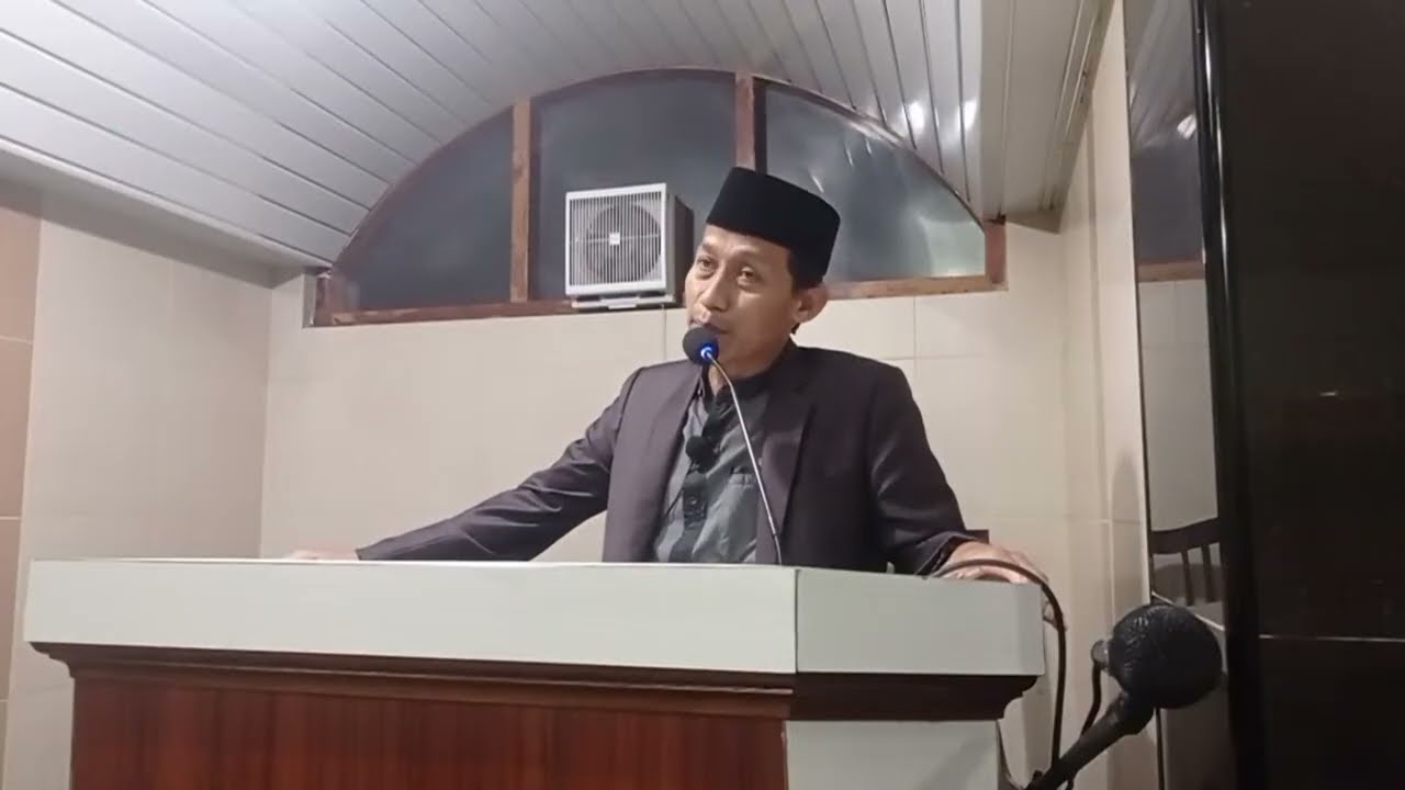 Ky. Musyafak Arbain Kuliah Subuh Ramadhan Masjid Nurul Huda Kalisalak 