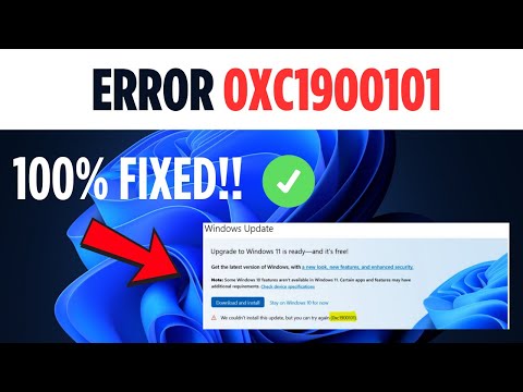 How to fix Windows 11 installation error 0xc1900101 (EASY GUIDE) 2026