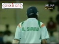 Saurav ganguly  navjot sidhu 87 runs opening stand vs westindies singer cup sharjah 1997