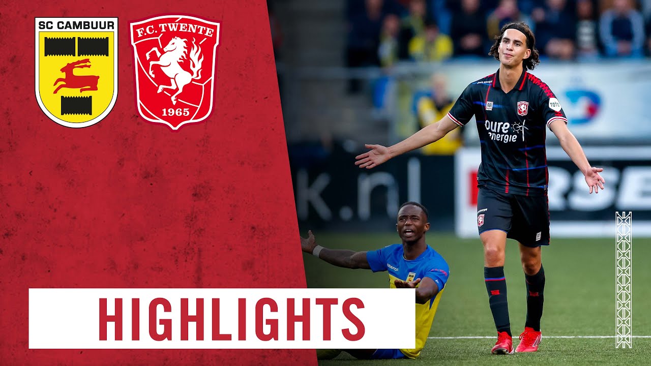 HIGHLIGHTS  SC Cambuur   FC Twente 28 08 2021