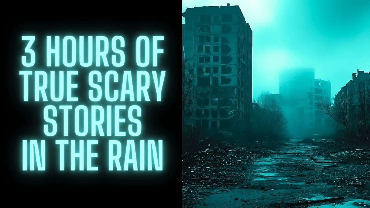 3 HOURS of TRUE Scary Stories in the Rain | With Music | Dark Screen