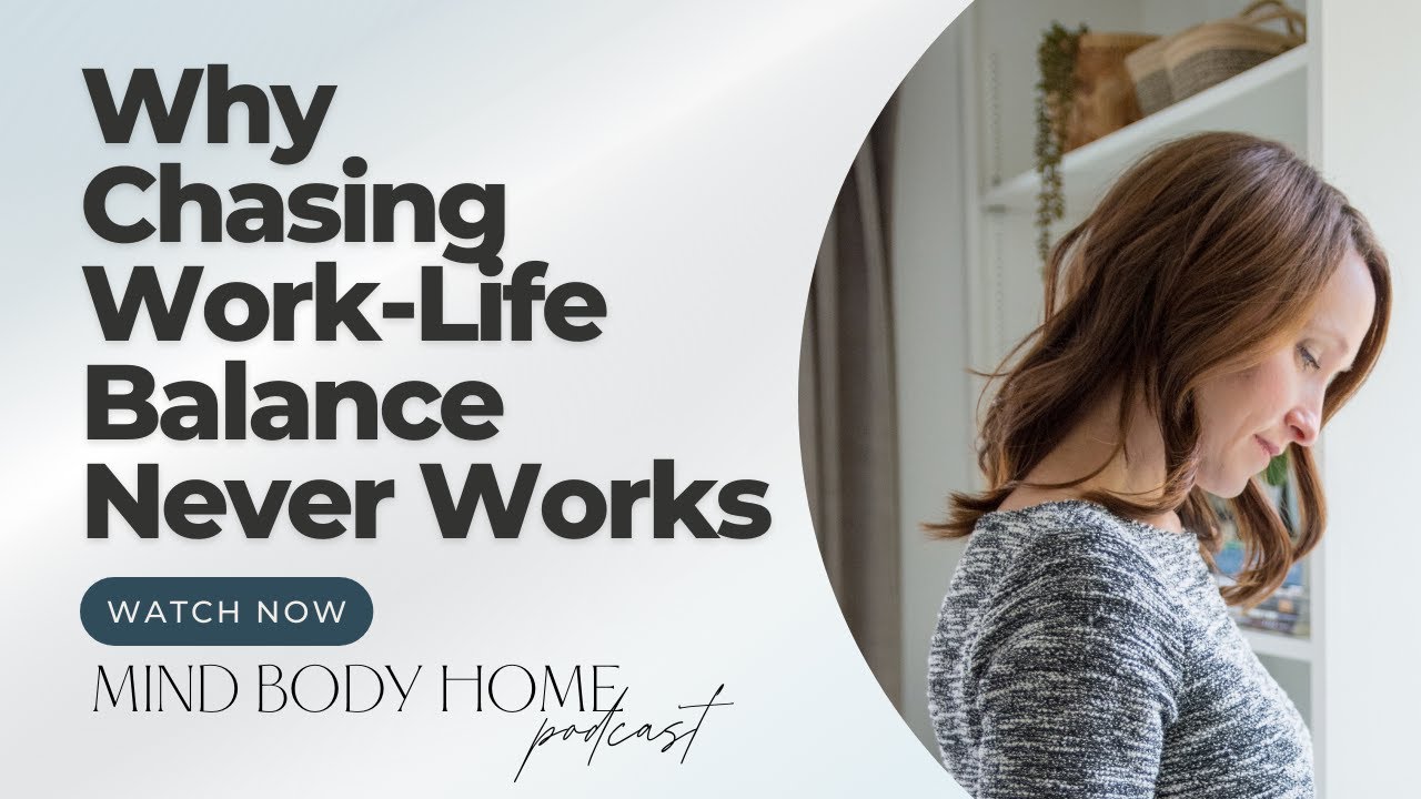 Why Chasing Work Life Balance Never Works - YouTube