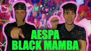 картинка: ВОТ ОНА, ЧЕРНАЯ МАМБА! | aespa 에스파 'Black Mamba' MV | РЕАКЦИЯ (REACTION FROM RUSSIA)