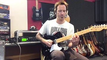 Four string sweep picking arpeggio lesson