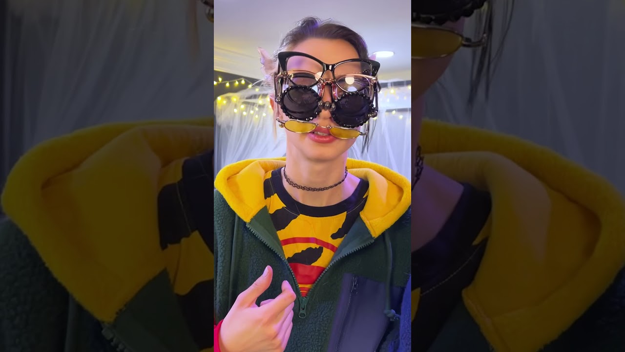 What glasses should I wear?? #asmr #shorts