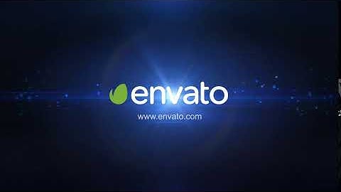 Line Logo Intro Flare Black | After Effects template