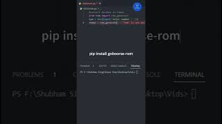 convert number to roman number using python #shorts #short