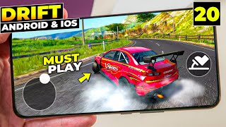 TOP 20 BEST DRIFT Games for ANDROID & IOS 2024 (Offline/Online) | best drift games for android