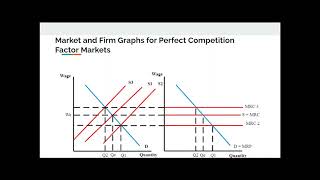 5.3 Profit Maximization in Perfect Competitive Factor Markets
