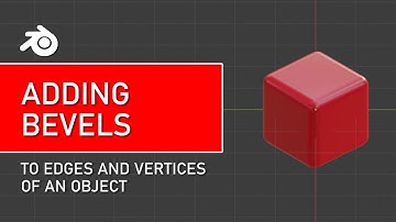 Blender Tutorial: How to Bevel edges and vertices