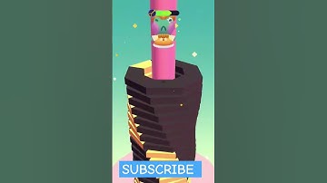 please subscribe #helixjumpgame #stackball3dgameplaylevelscross200