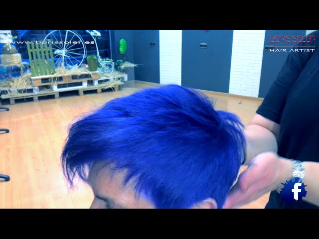 ataque asesinato La cabra Billy Como poner el Pelo Azul - Pro - YouTube