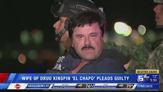 Wife of drug kingpin 'El Chapo' pleads guilty to US charges, admits helping husband
