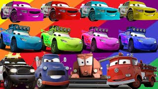 Looking For Disney Pixar Cars Lightning Mcqueen, Rip Clutchgoneski, Hudson Hornet, Snot Rod, Mater