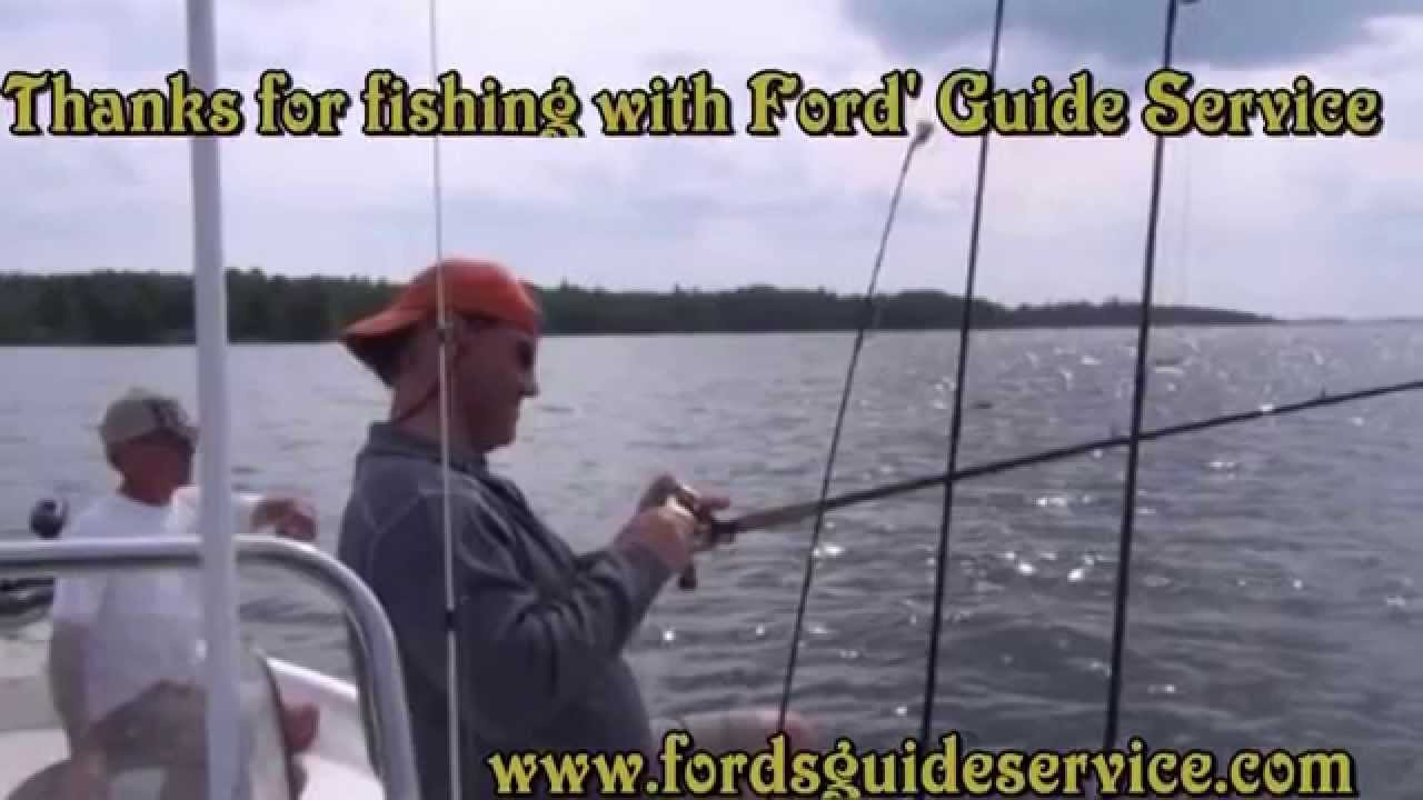 Lake of the Woods, FIGHTING MUSKIE Ford's Guide Service YouTube