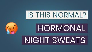 How to Stop Hormonal Night Sweats (Postpartum & Perimenopause)