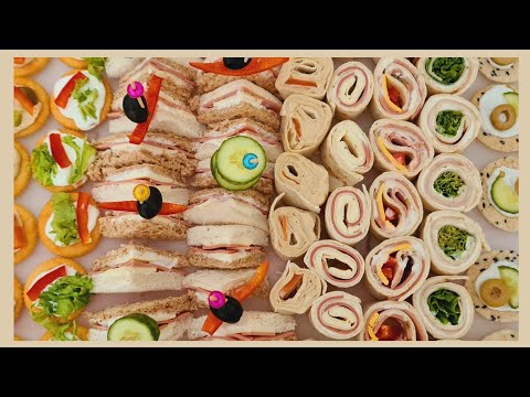 ميني سندويتش للحفلات والمناسبات والنزهات