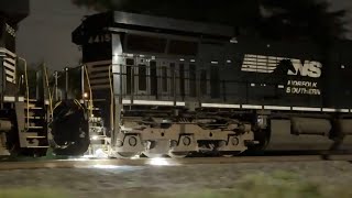 NS ATGMS Equipped AC44C6M 4415 Puts on a Light Show at Night