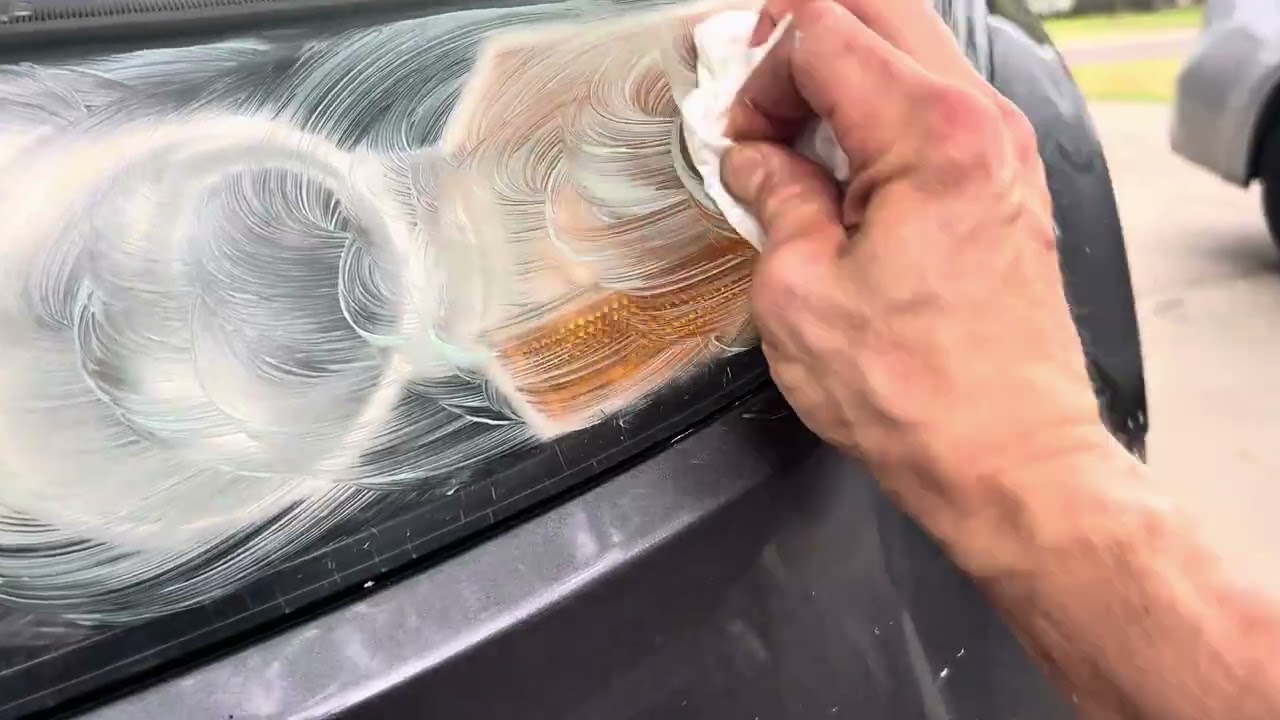 DIY Low/No Cost Headlight Fix/Cleaning.  Transform from yellow/dull to clear and bright!