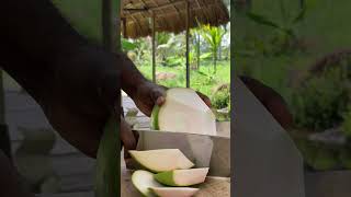 Unveiling the Secret Technique for Fresh Coconut Peeling