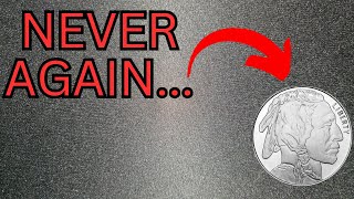 My Biggest Regret Stacking Silver