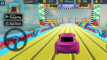 Car Stunt Games: Car Games Gameplay Walkthrough Part 2 - (Android, iOS) #cargame