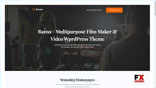 Bazna Multipurpose Film Studio WordPress Theme
