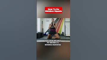 How To Do Shin Box Squats for Hip Mobility & Glutes Development #Shorts