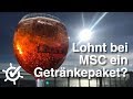 Lohnt bei MSC ein Getränkepaket? All Inclusive für 26 Euro (Paket bis November 2018)