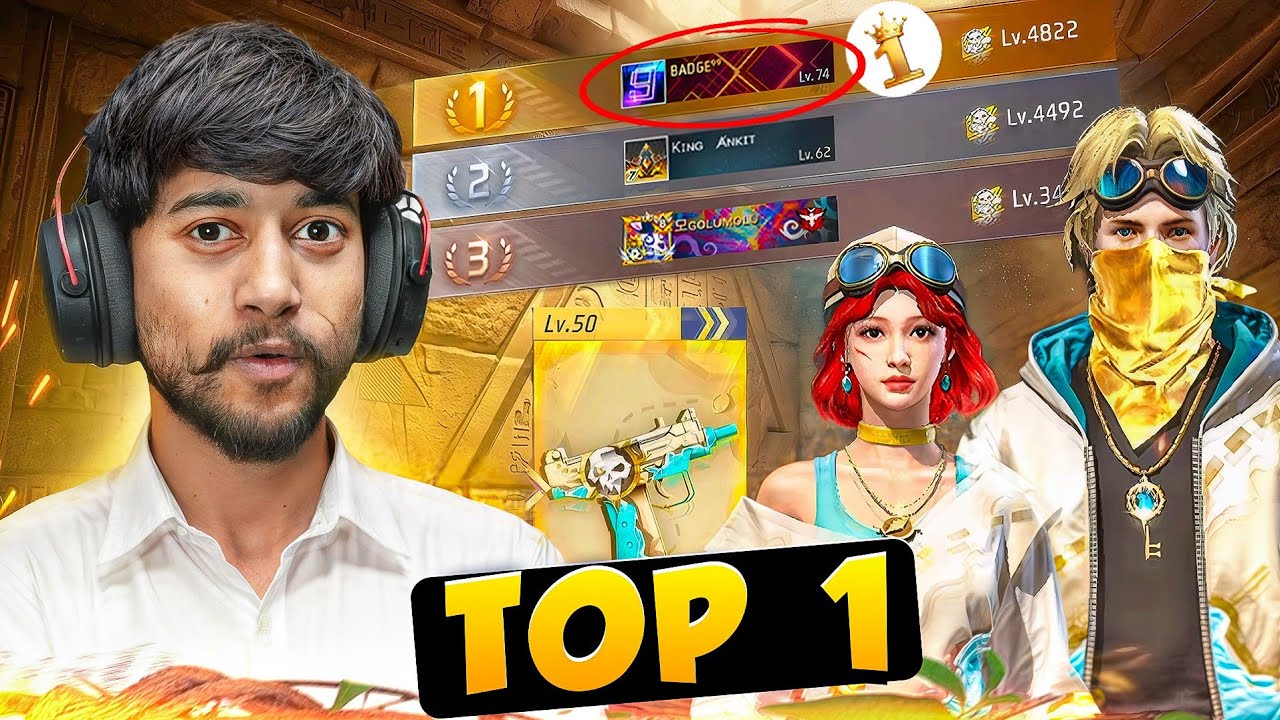Top 1 Booyah Pass Badges!?🔥 22Lakh Diamonds Power💎