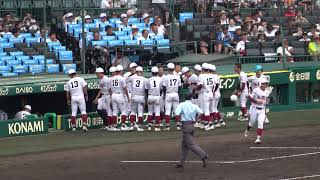 20230814 夏の甲子園 2回戦 鳥栖工業VS日大三高 7回裏
