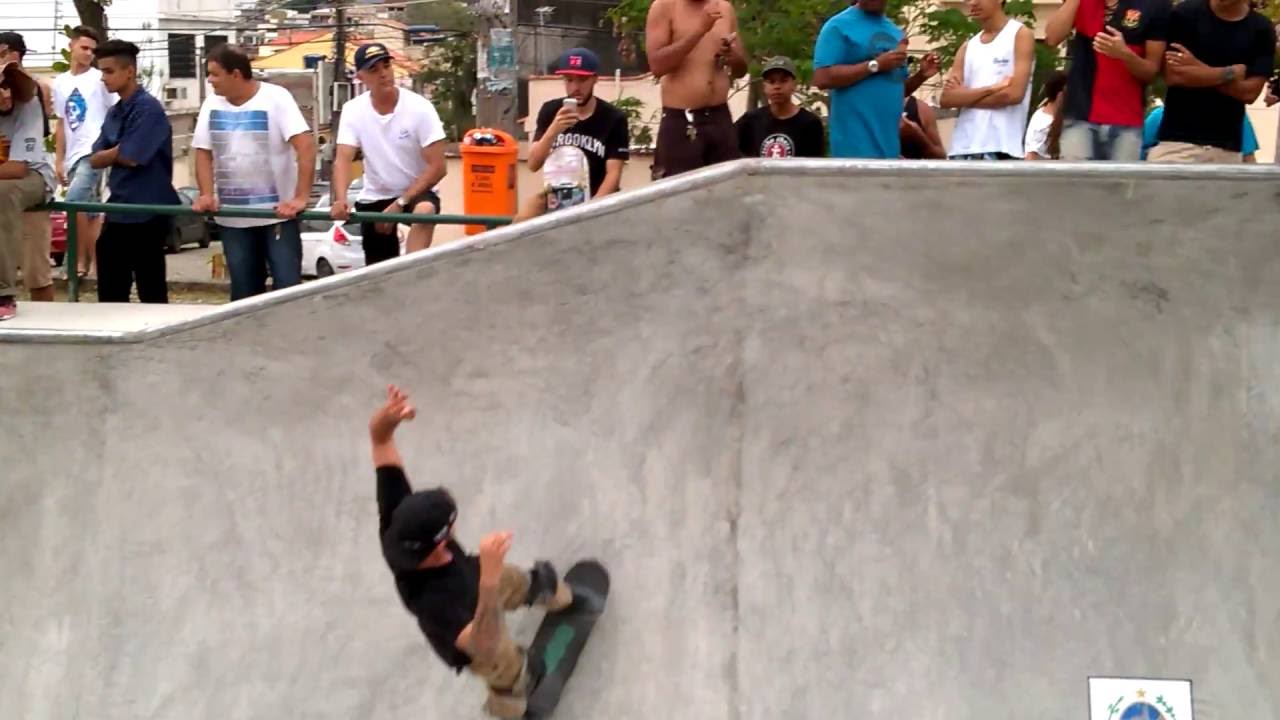 Bob Burn prestigiando a pista de Campo Grande