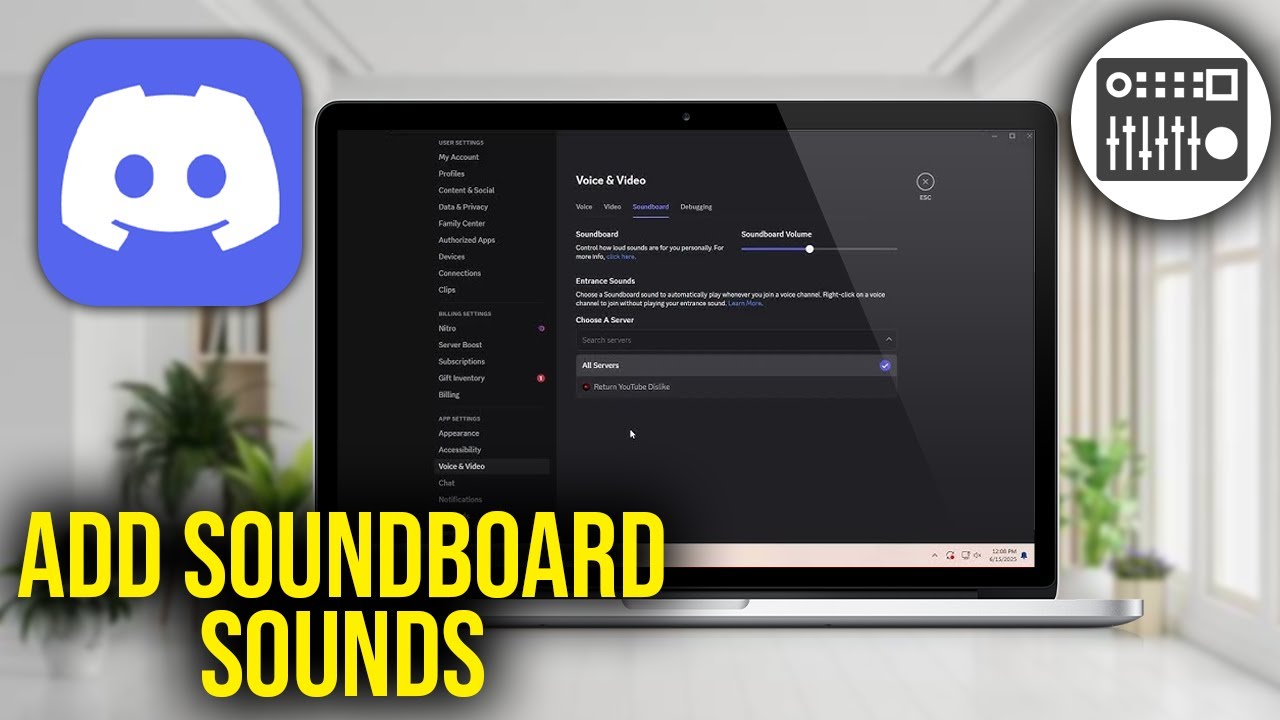 Как добавить звуки из звуковой панели на сервер Discord