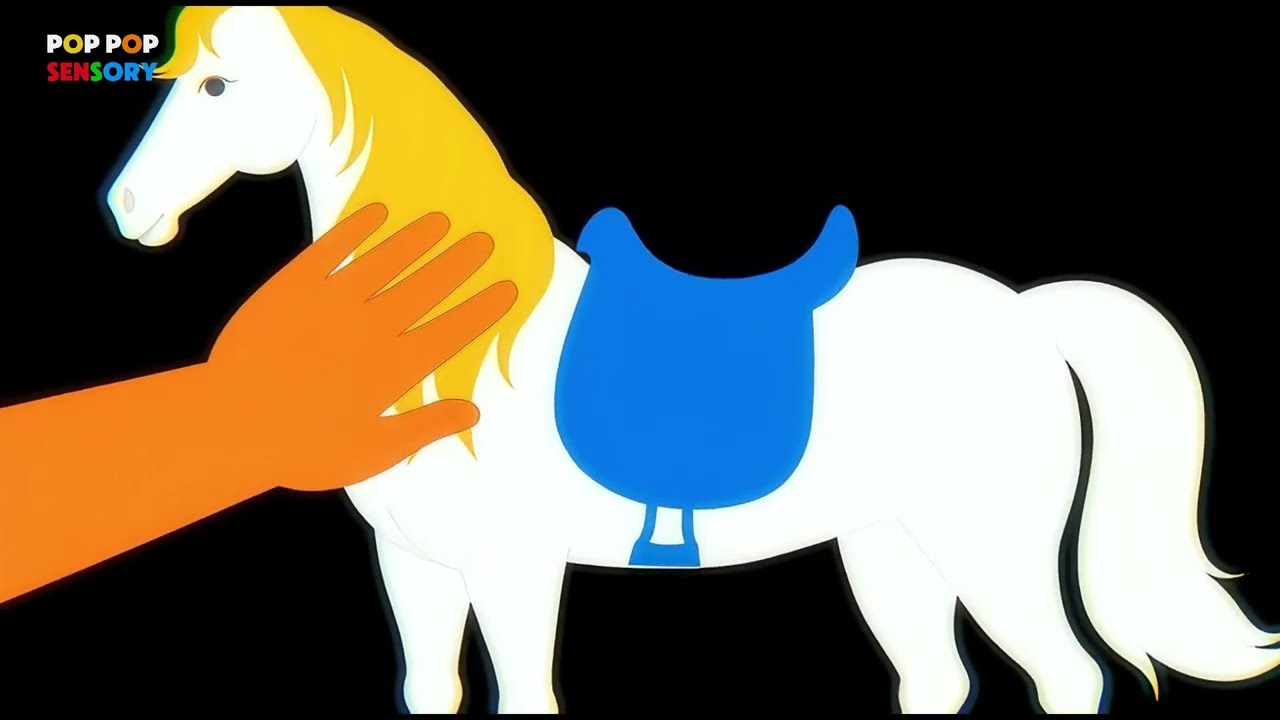 Old MacDonald Had a Farm | Baby Sensory - Calm Music and Fun Animation