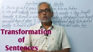 || Transformation of Sentences || Noun/Verb / Adverb to ADJECTIVE || ENGLISH GRAMMAR
