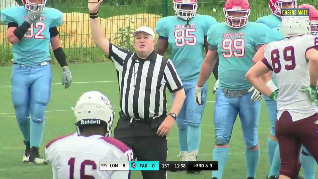 LIVE AMERICAN FOOTBALL LONDON OLYMPIANS v FARNHAM KNIGHTS BAFANL