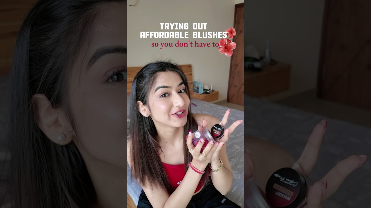 Trying out affordable blushes so you don’t have to ✨