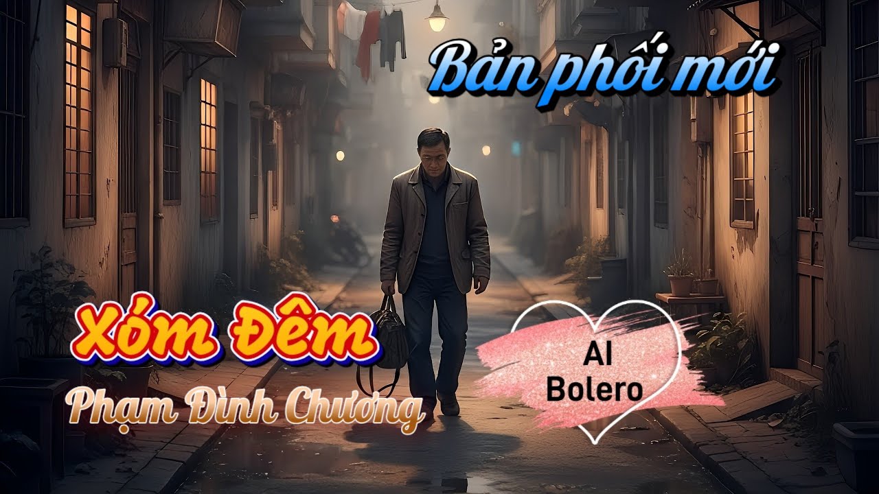 Xóm Đêm - St: NS Phạm Đình Chương - AI Bolero Cover