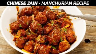 Jain Veg Manchurian - No Onion No Garlic Dry Cabbage Manchuria Recipe - CookingShooking