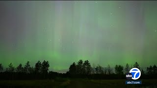 Northern Lights appear in SoCal and across the globe