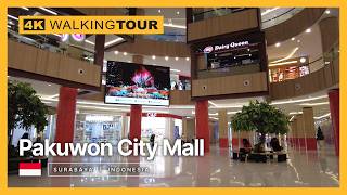 Pakuwon City Mall Walking Tour in Surabaya, Indonesia (4K 60fps)