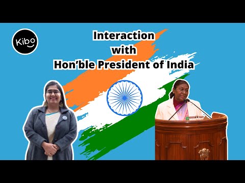 Trestle Labs | Kibo: Our co-founder @akshitasachdeva1994 's interaction with @PresidentOfIndia - video from Trestle Labs