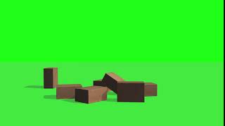 Green Screen / Boites en Carton