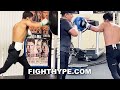 RYAN GARCIA TAKES ANGER OUT TRAINING FOR CAMPBELL; PICKING UP CANELO MOVES "WORKING LIKE A CHAMP"