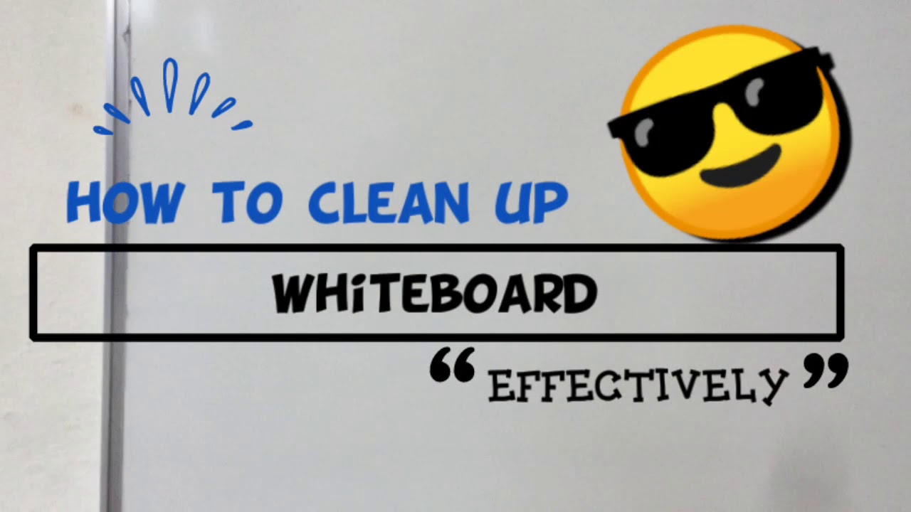 HOW TO CLEAN WHITEBOARD EFFECTIVELY WITHOUT USING ALCOHOL YouTube HOW TO CLEAN WHITEBOARD EFFECTIVELY WITHOUT USING ALCOHOL YouTube