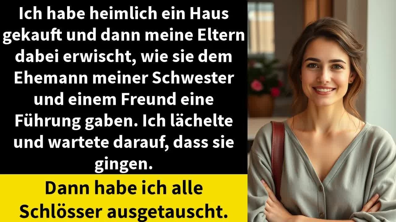 Ich habe heimlich ein Haus gekauft und dann meine Eltern dabei erwischt, wie sie dem Ehemann mei